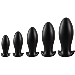 EggPlay Plug Drakar Egg XL 16.5 x 7.3cm Noir